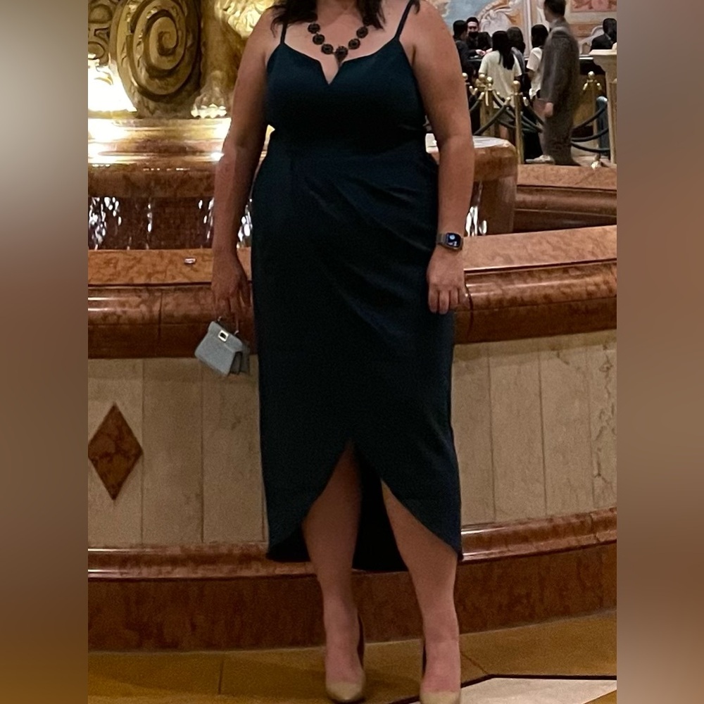 City Chic Sassy V Dress